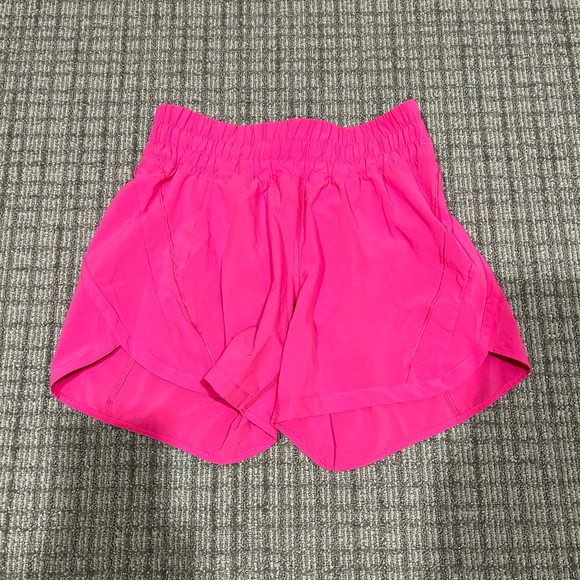 lululemon athletica Shorts Hot Pink Lululemon Shorts Poshmark